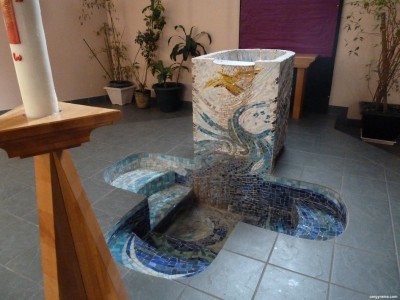 baptistère de Cergy